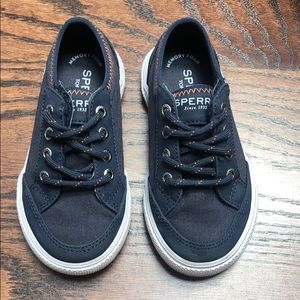 Sperry kids navy Velcro size 8